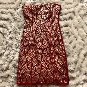 Cecilia DeBucourt beaded dress